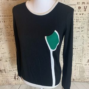 Girdear Quirky Crooked Pocket Sweater Sz 3 Medium